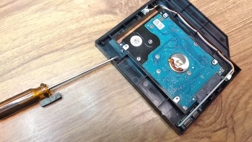 Placement HDD dans adaptateur IcyBox