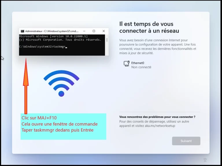 Windows 11 desactiver compte connecte Microsoft obligatoire part 1